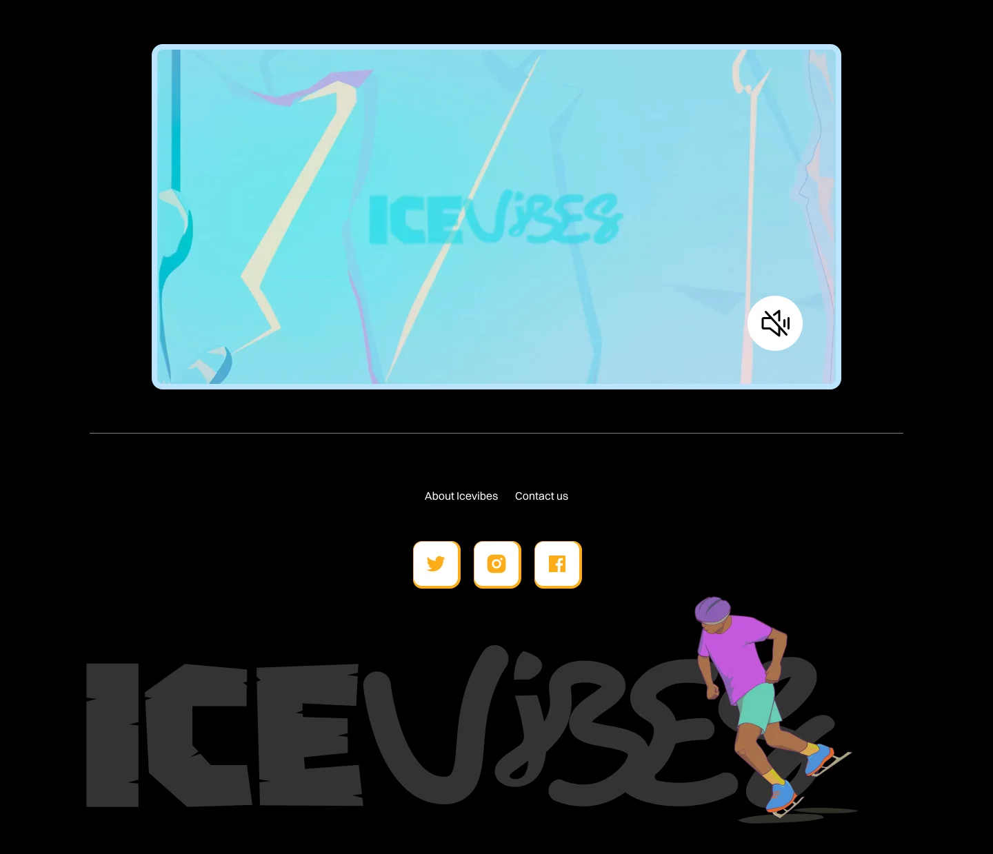 Ice Vibes footer
